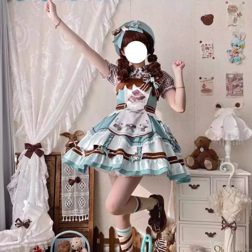 ゴスロリ通販 With U スイートロリータ 甘ロリ フルセット 3点セット