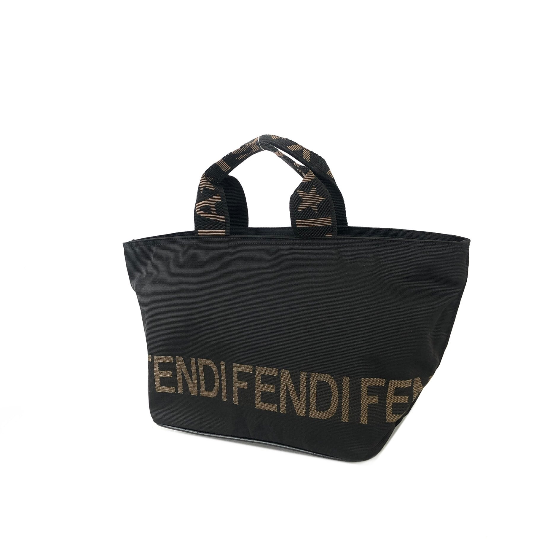 FENDI フェンディ FENDI ロゴ ナイロン ミニバッグ ハンドバッグ