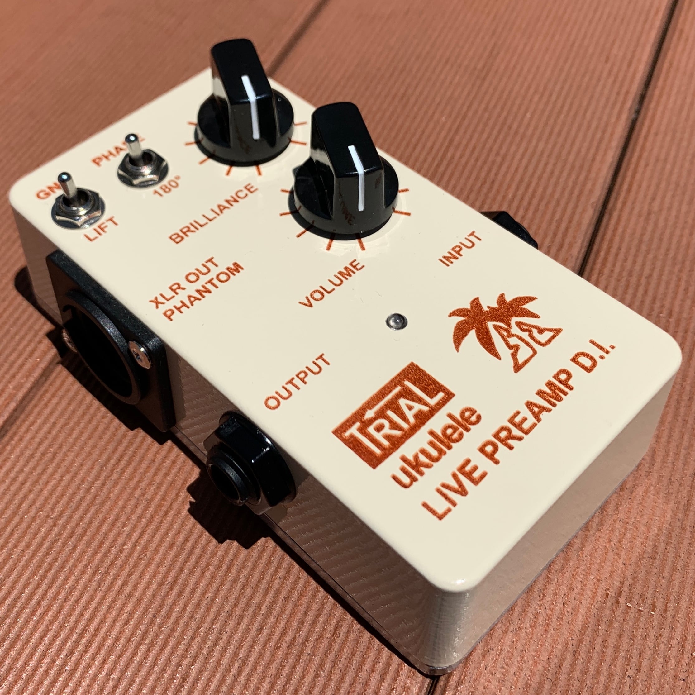 TRIAL SINGLE INPUT PREAMP D.I. [Acoustic Preamp] | 高早楽器技術