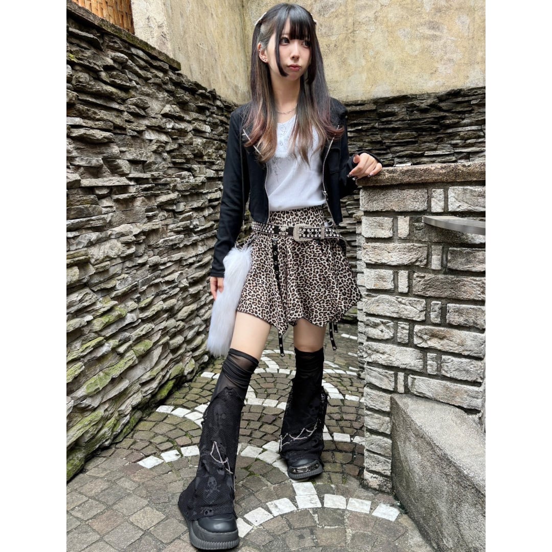 シアースカル チェーンニーハイレッグウォーマー | VOLCAN&APHRODITE