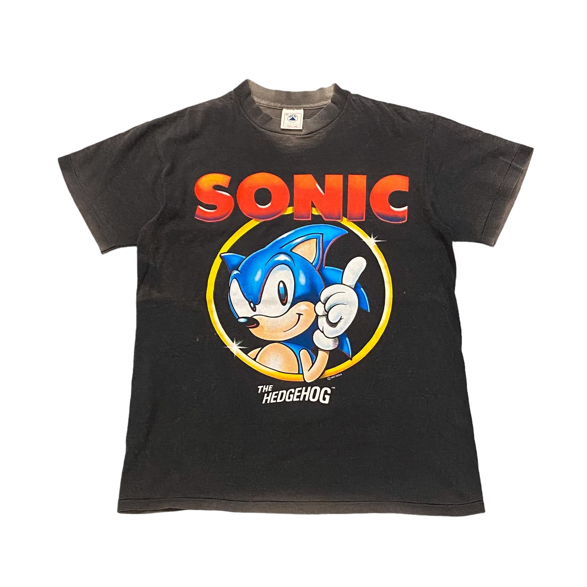 90's USA製 SONIC THE HEDGEHOG Printed T-Shirt M / ソニック Tシャツ