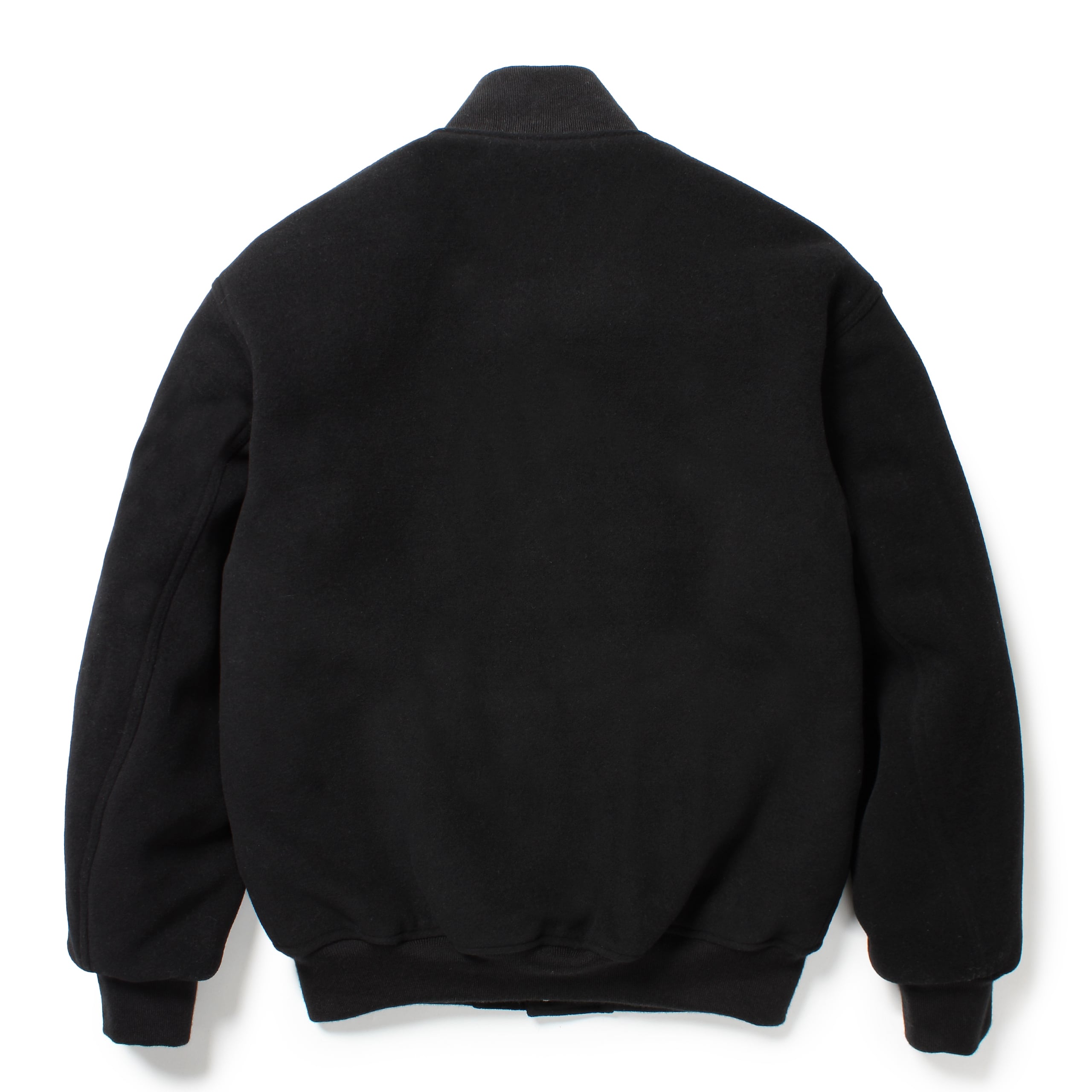 CLASSIC LOGO MELTON VARSITY JACKET | APHRODITEGANG HOLDINGS