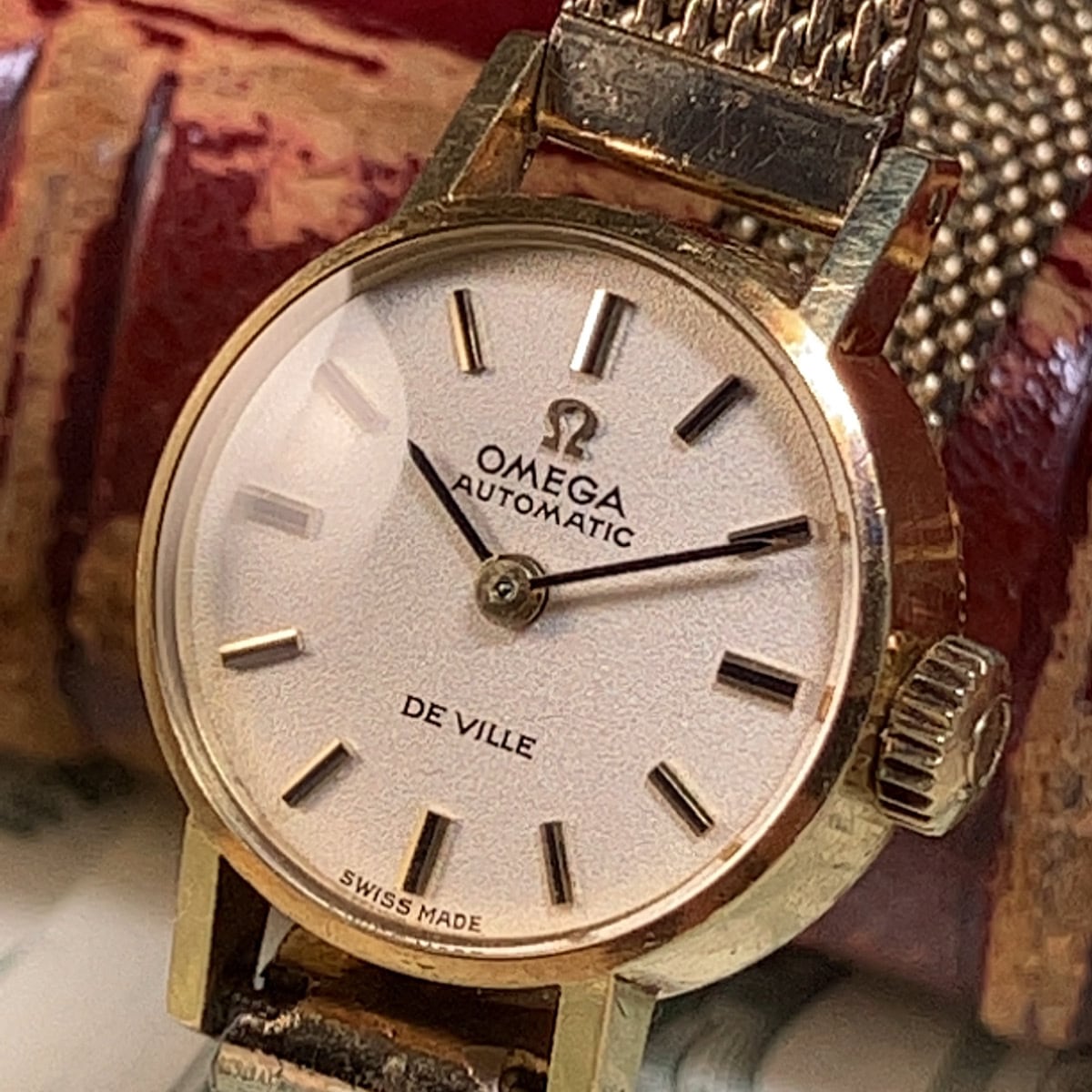 ☆至高スイスブランド☆18Kオメガ アンティークウォッチ手巻き