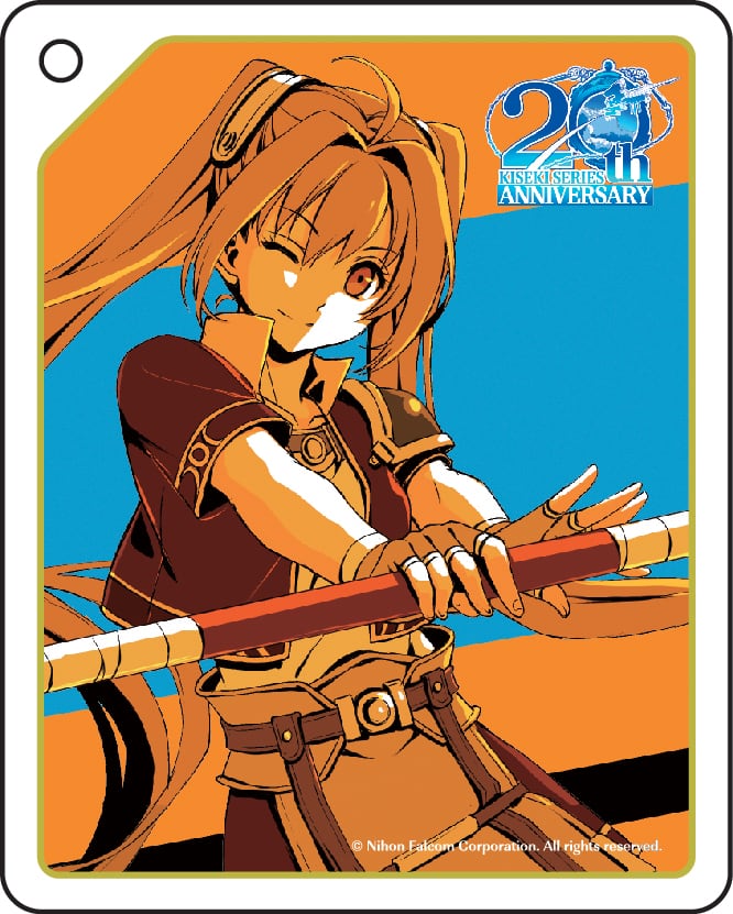 軌跡シリーズ20周年記念イラスト 第3弾極厚アクリルキーチェーン