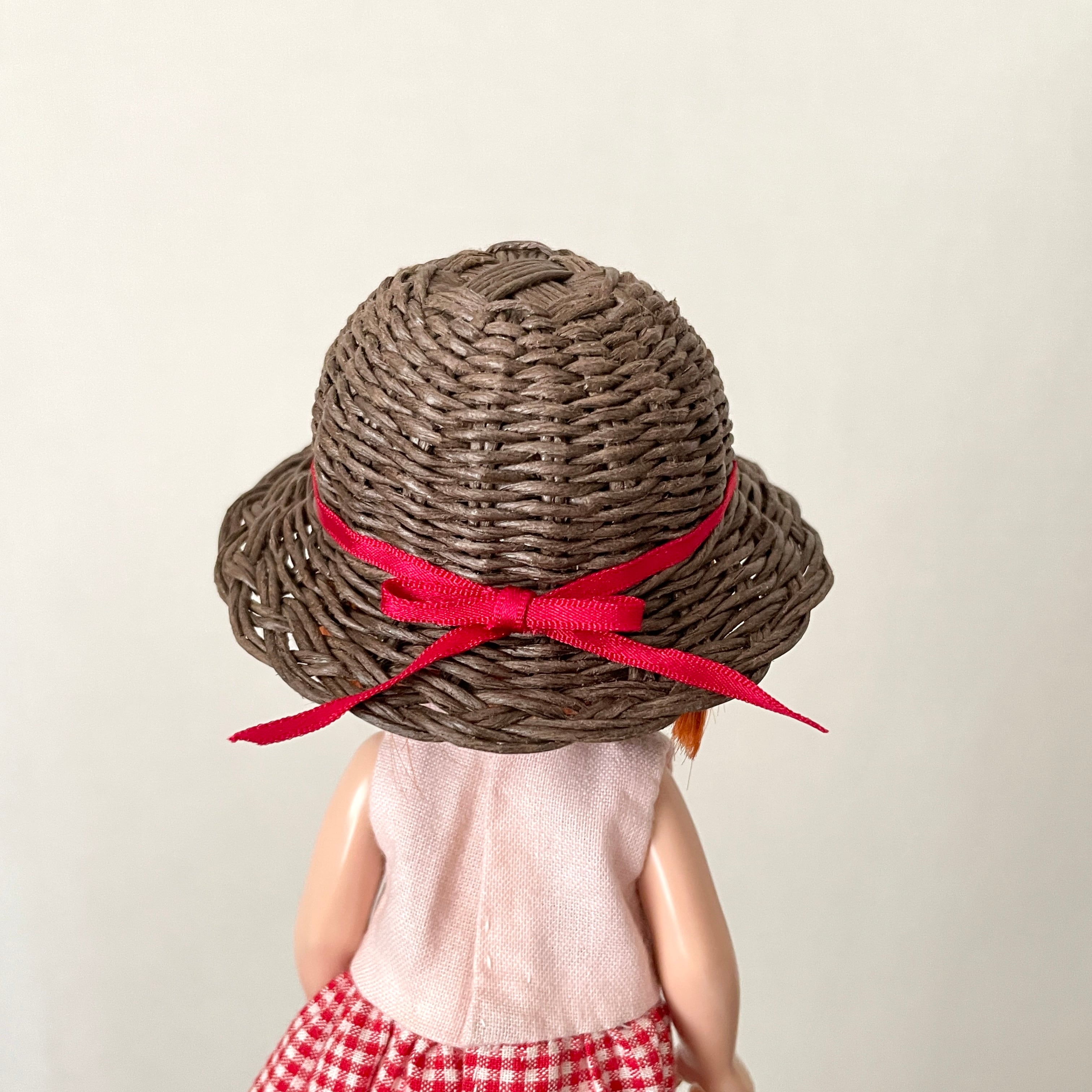 麦わら帽子 | hinoki | ラタン風ミニチュアグッズの専門店