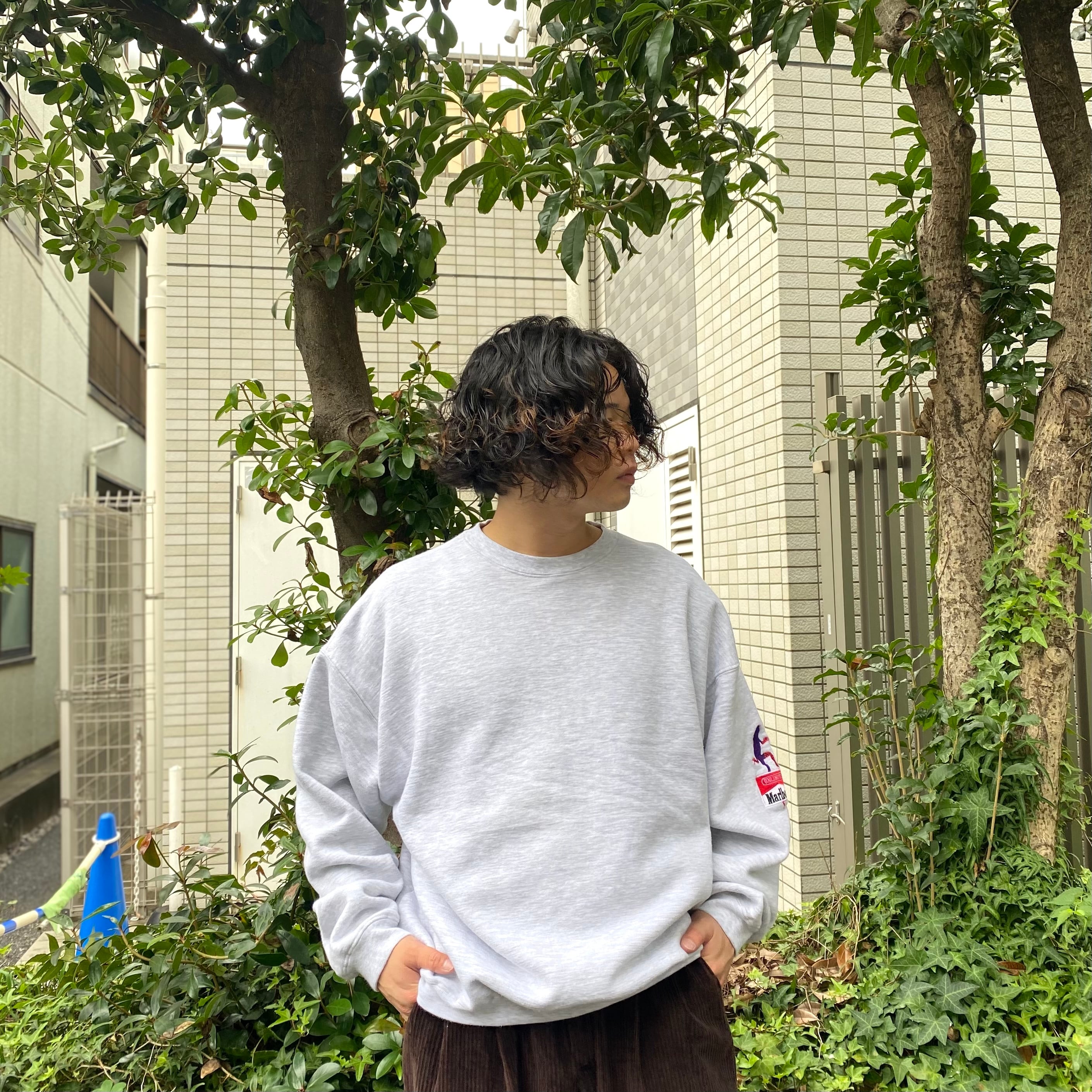 上『XL』Marlboro Lizard マルボロ リザード ロゴスウェット