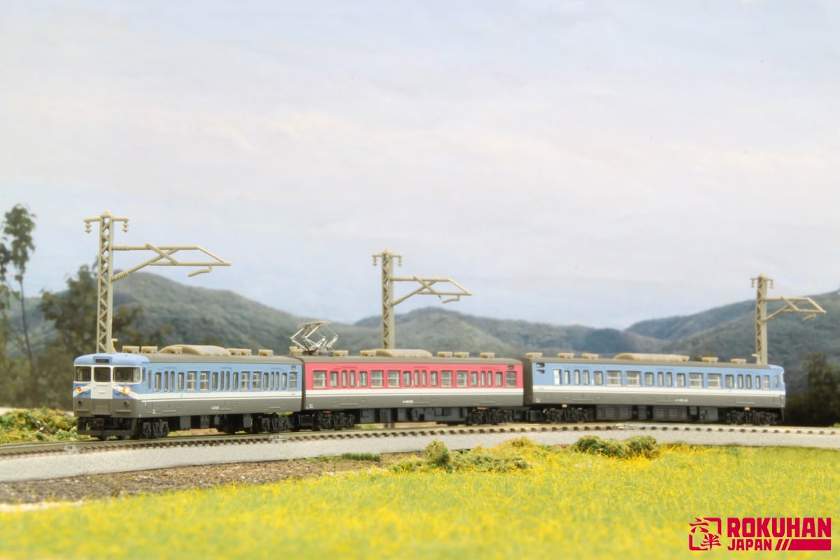 T023-1 415系800番代 七尾線色タイプ 3両セット (415 800 Nanao Line