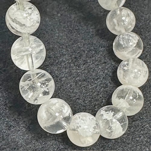 ホワイトガーデンクォーツ ブレスレット ホワイトスノーガーデン