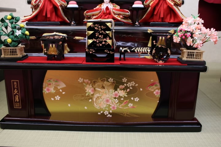 2544 久月雛人形三段飾り | nomuraningyo