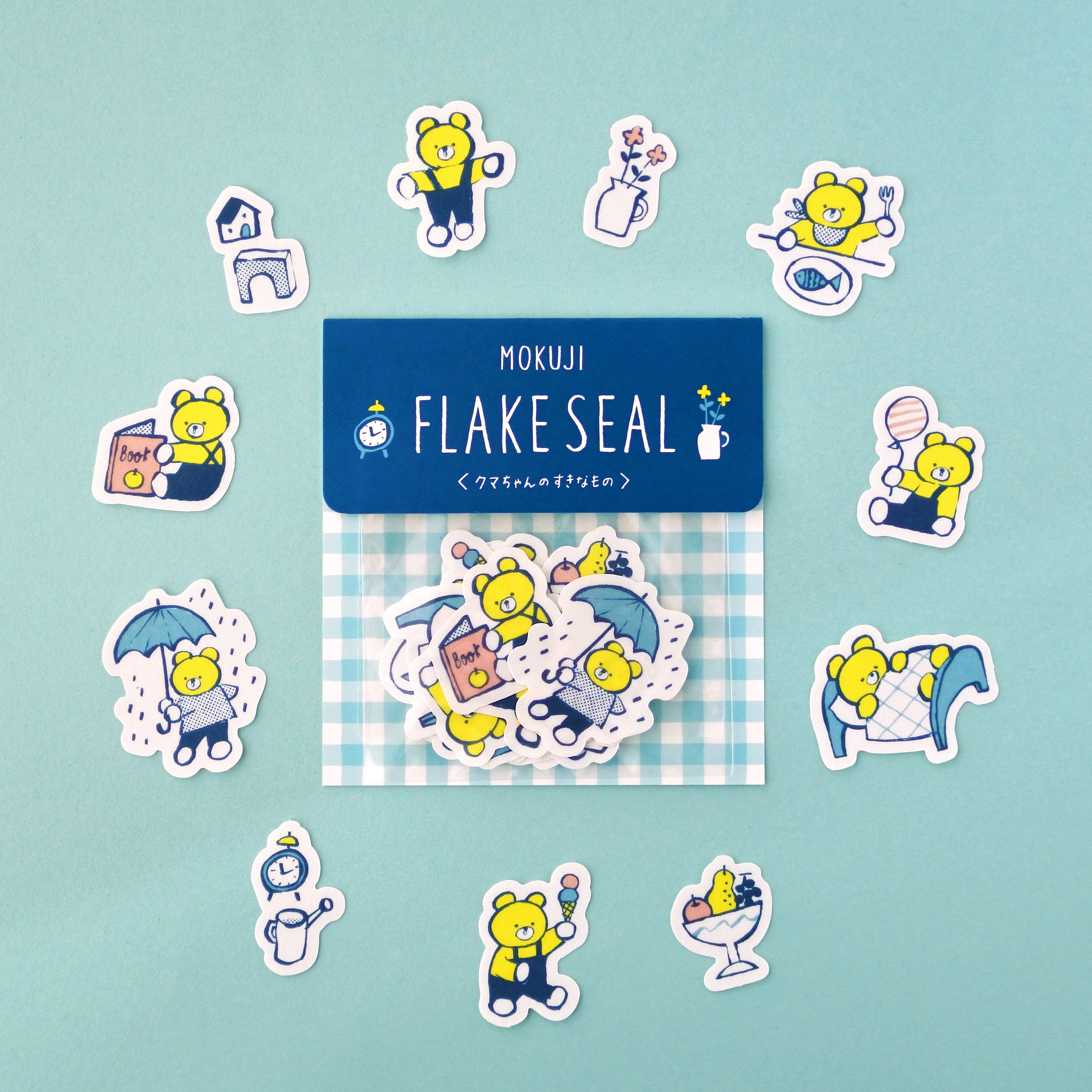 フレークシール / クマちゃんのすきなもの | Mokuji