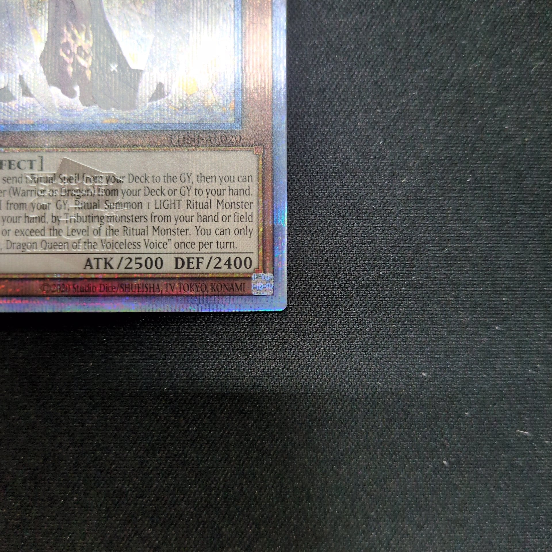 遊戯王 泰亜版 英語アジア 粛声の竜姫サフィラ 25th PHNI-AE020 遊戯王