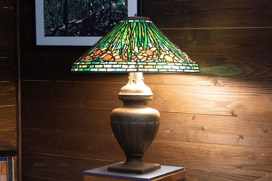 巨大な20インチ 水仙 ティファニー 吊り下げペンダントライト 3灯 巨大