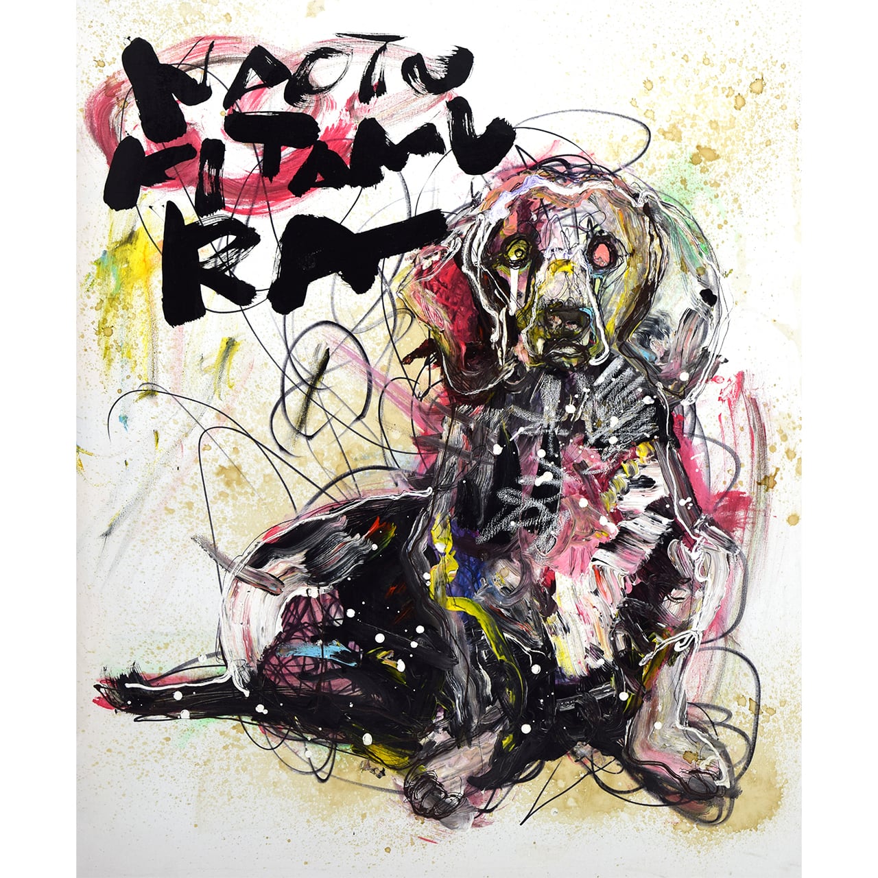 北村直登 原画 25446 でも私は何も言わない ダックスフンド | NAOTO