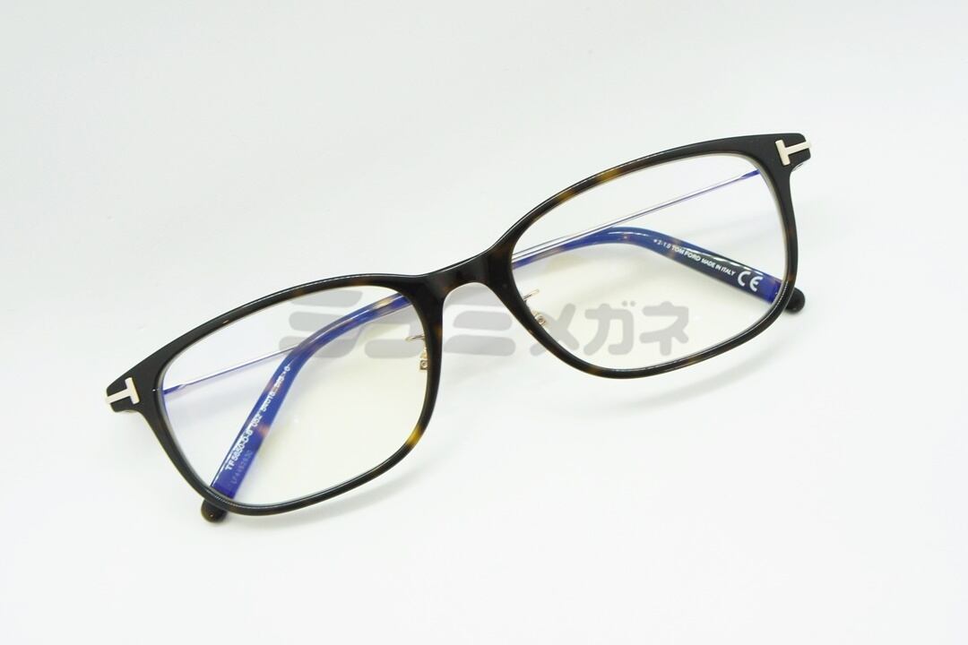 TOM FORD ブルーライトカット TF5650-D-B 052 スクエアメンズ