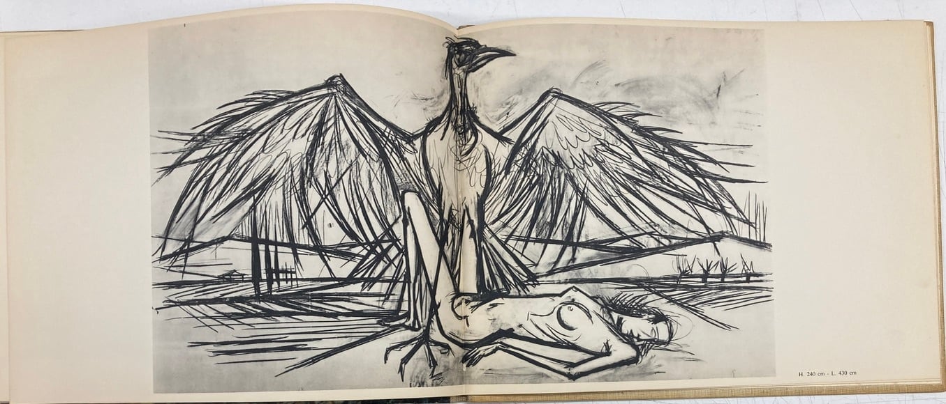 Les oiseaux de Bernard BUFFET（ベルナール・ビュッフェ）1960年 Art