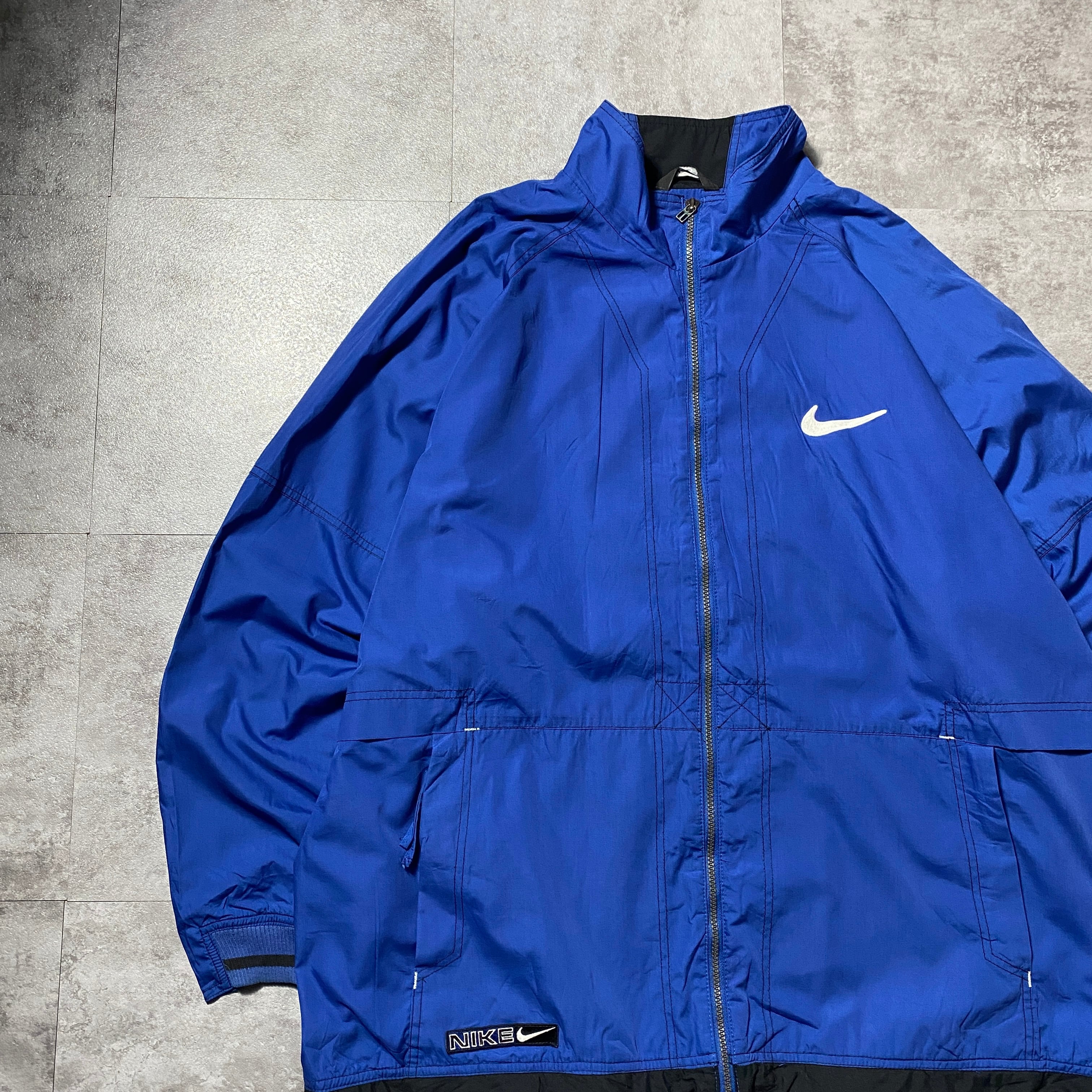 Size:XL】90's NIKE ナイキ スウォッシュ 刺繍ワンポイント バックロゴ