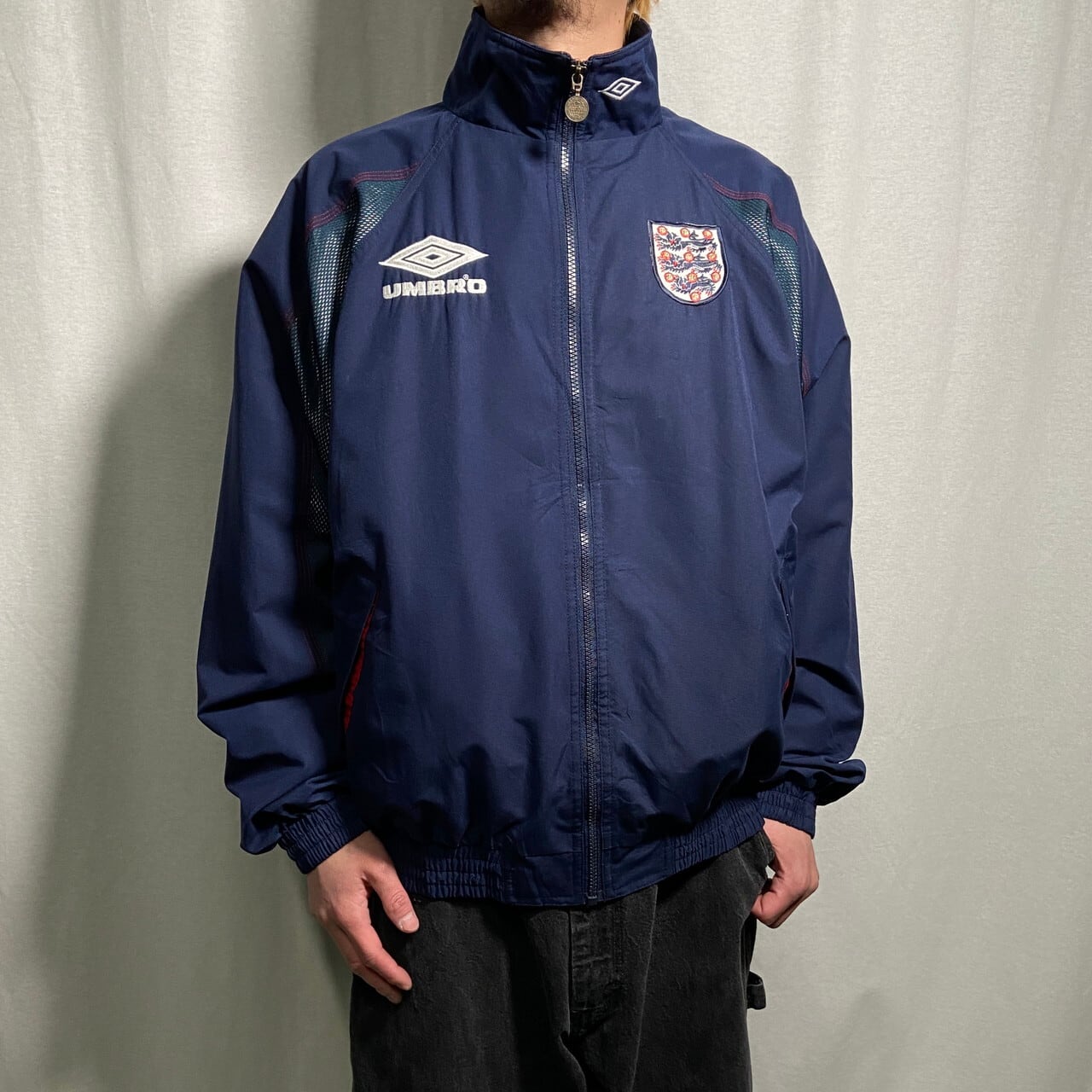 90年代 UMBRO アンブロ イングランド代表 ポリエステルトラック