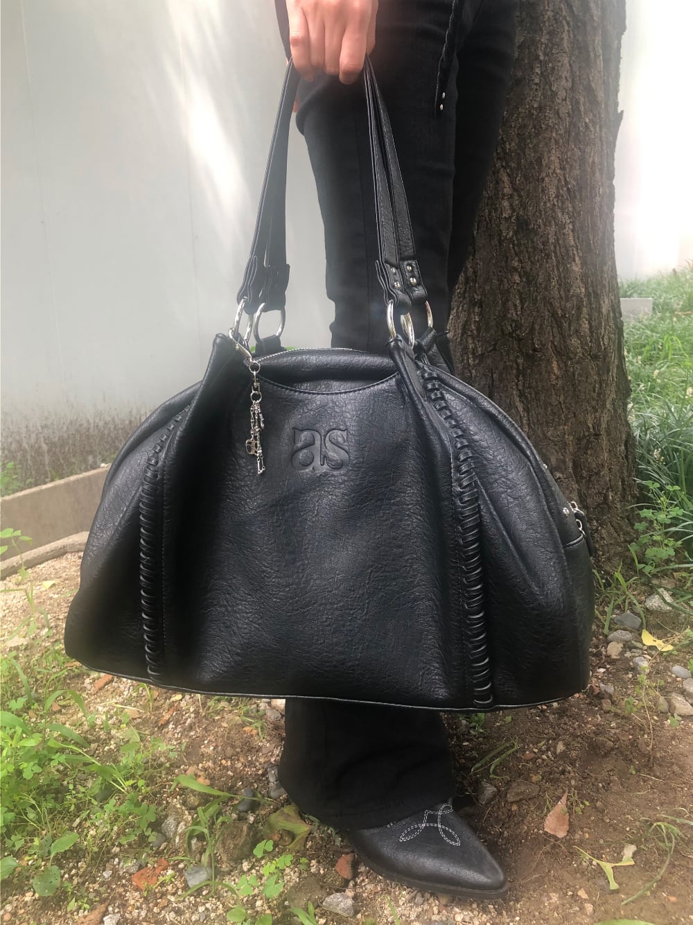 as”on] BONITA BIG BAG / BLACK 正規品 韓国ブランド 韓国通販 韓国