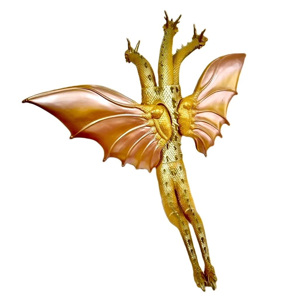 1998 ゴジラ、キングギドラ ソフビ キングギドラ（vsシリーズ