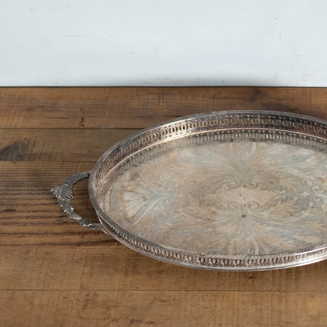 Tray / トレイ〈トレー・お盆・シルバー食器・シルバートレイ