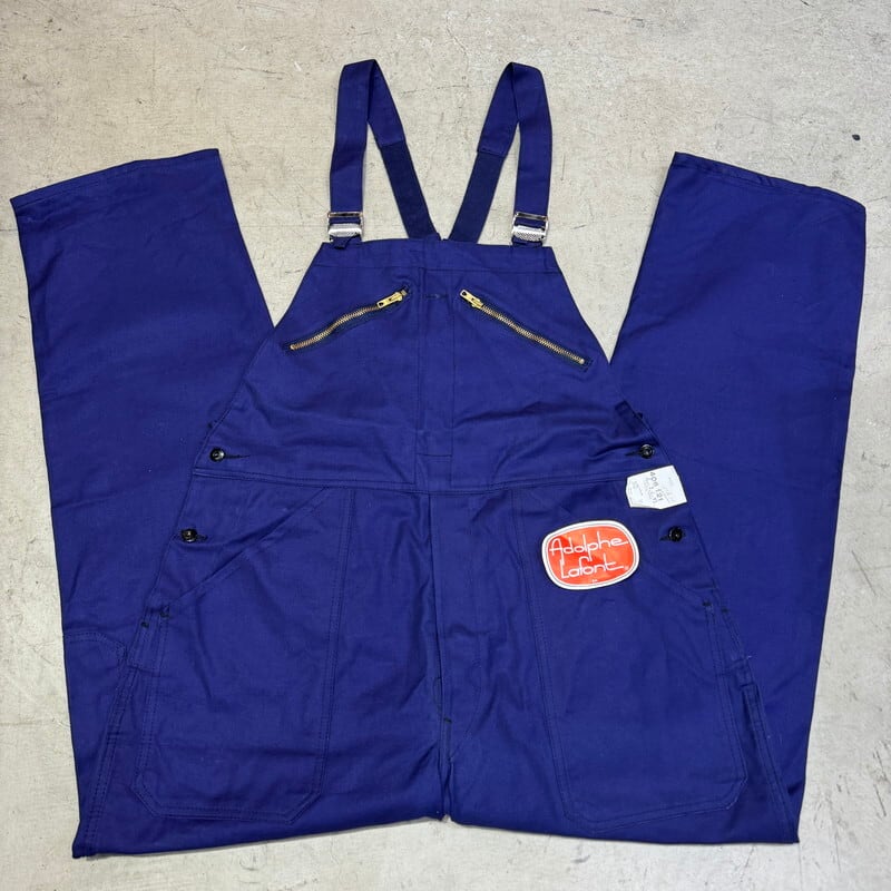 60's Adolphe Lafont フレンチワークサロペット デッドストック