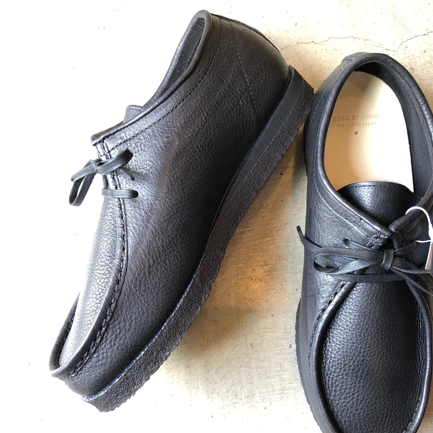 STILL BY HAND スティルバイハンド チロリアンシューズ (ブラック) | Naps!