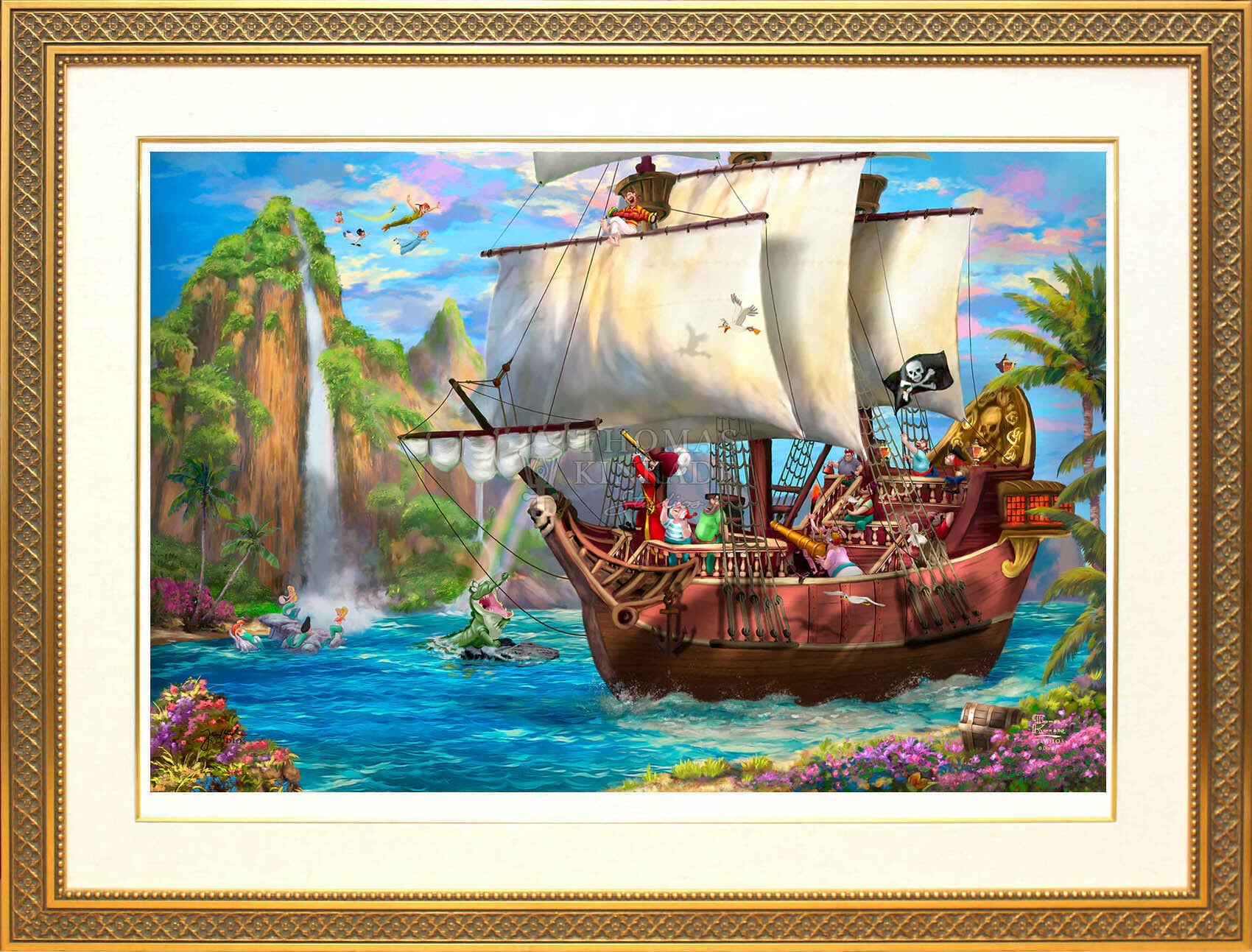 ディズニー「ピノキオ/星に願いを」作品証明書 展示用フック付