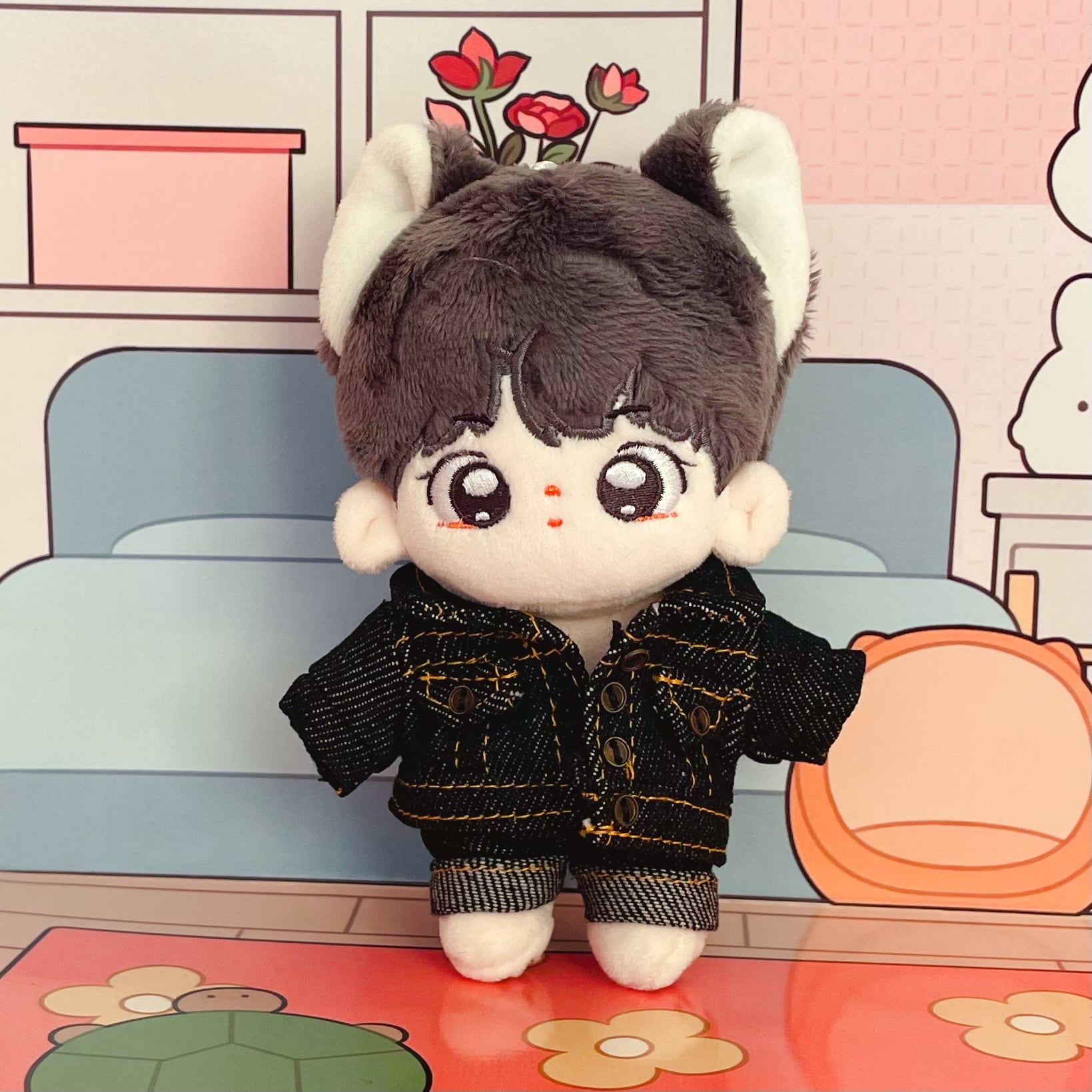 シャニモン 特典2種類フル 着替え＋スタイ/パンツ ぬいぐるみ SHINee