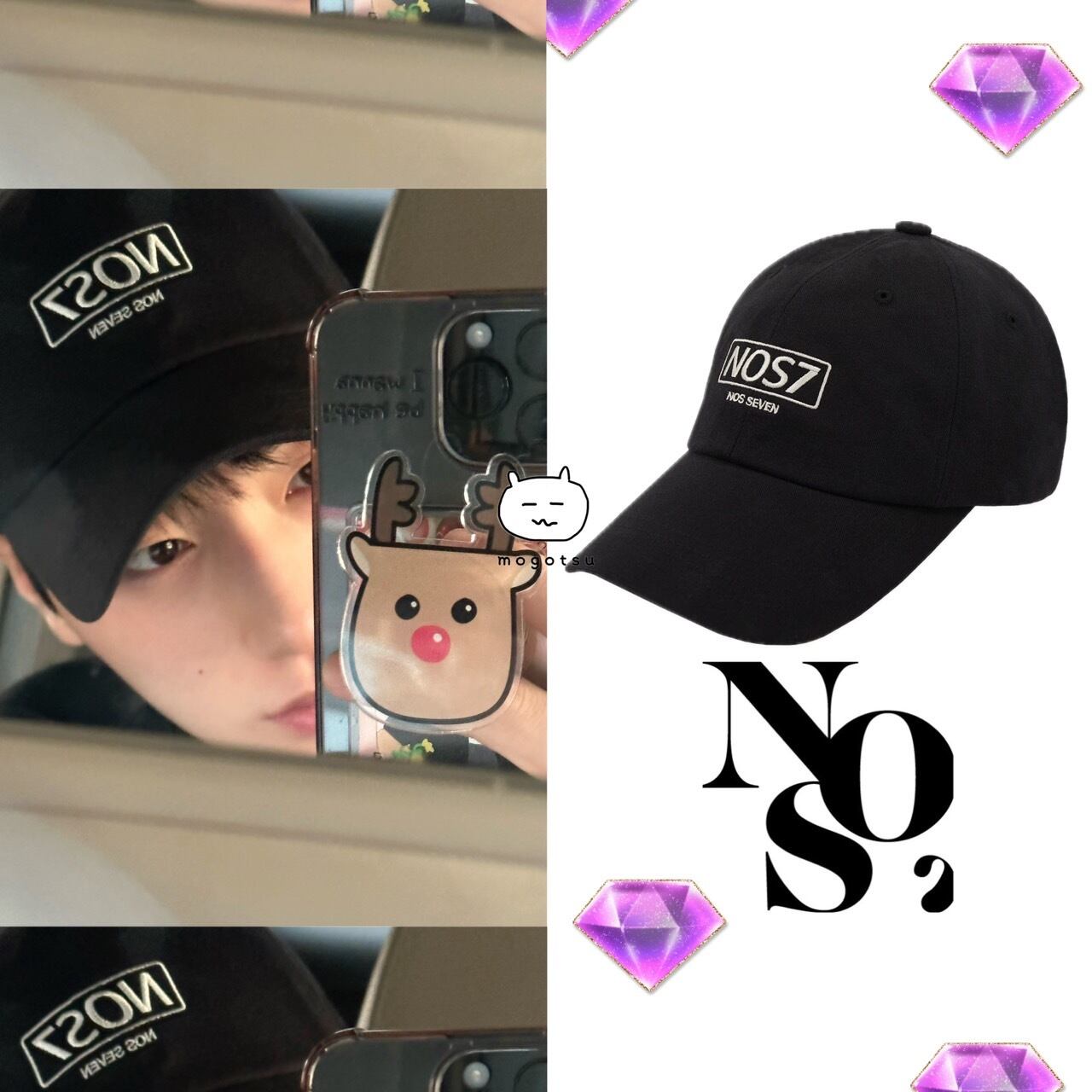 2/17順次配送☆ATEEZ サン 着用！！【NOS7】CALIE RANCH BALL CAP