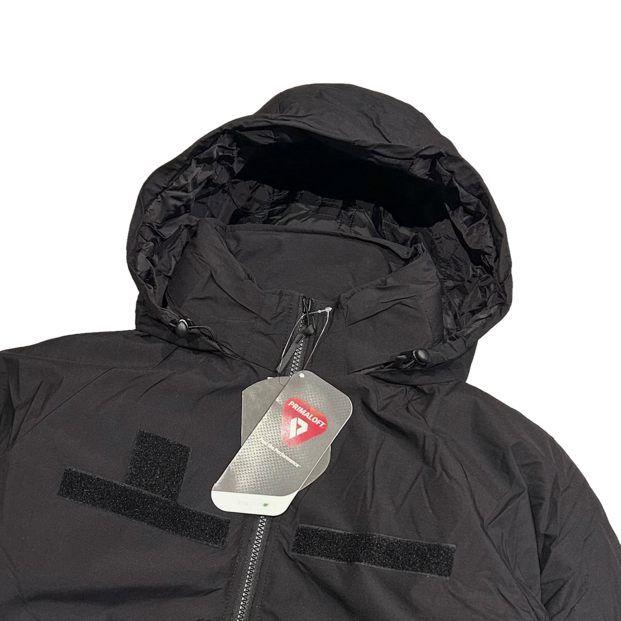 BAF社 ECWCS GEN3 LEVEL7 TYPE PRIMALOFT JACKET ベルクロ付き BLACK
