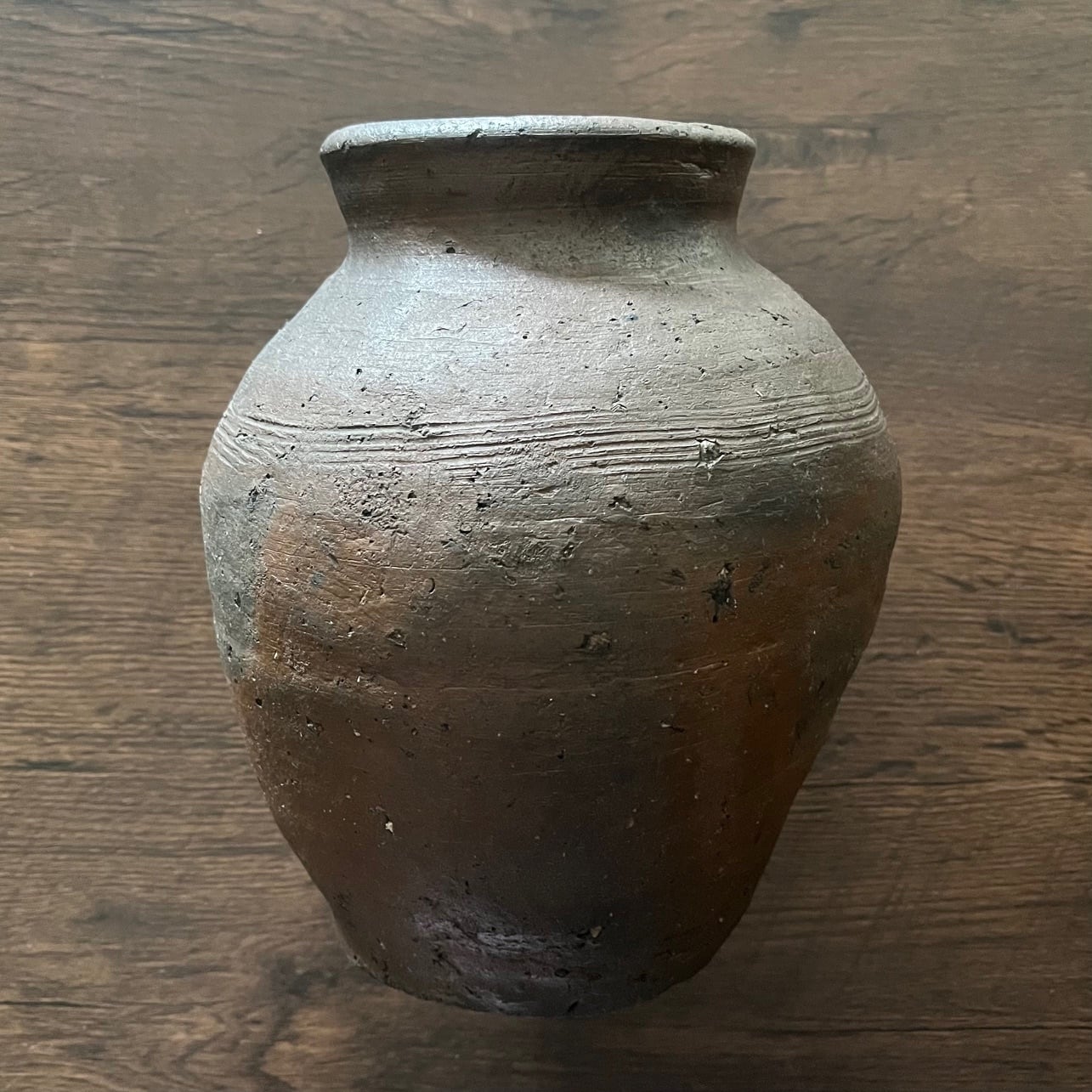 鎌倉時代 古備前壺】高さ24cm 重厚な歴史と美を宿す本物保証の逸品