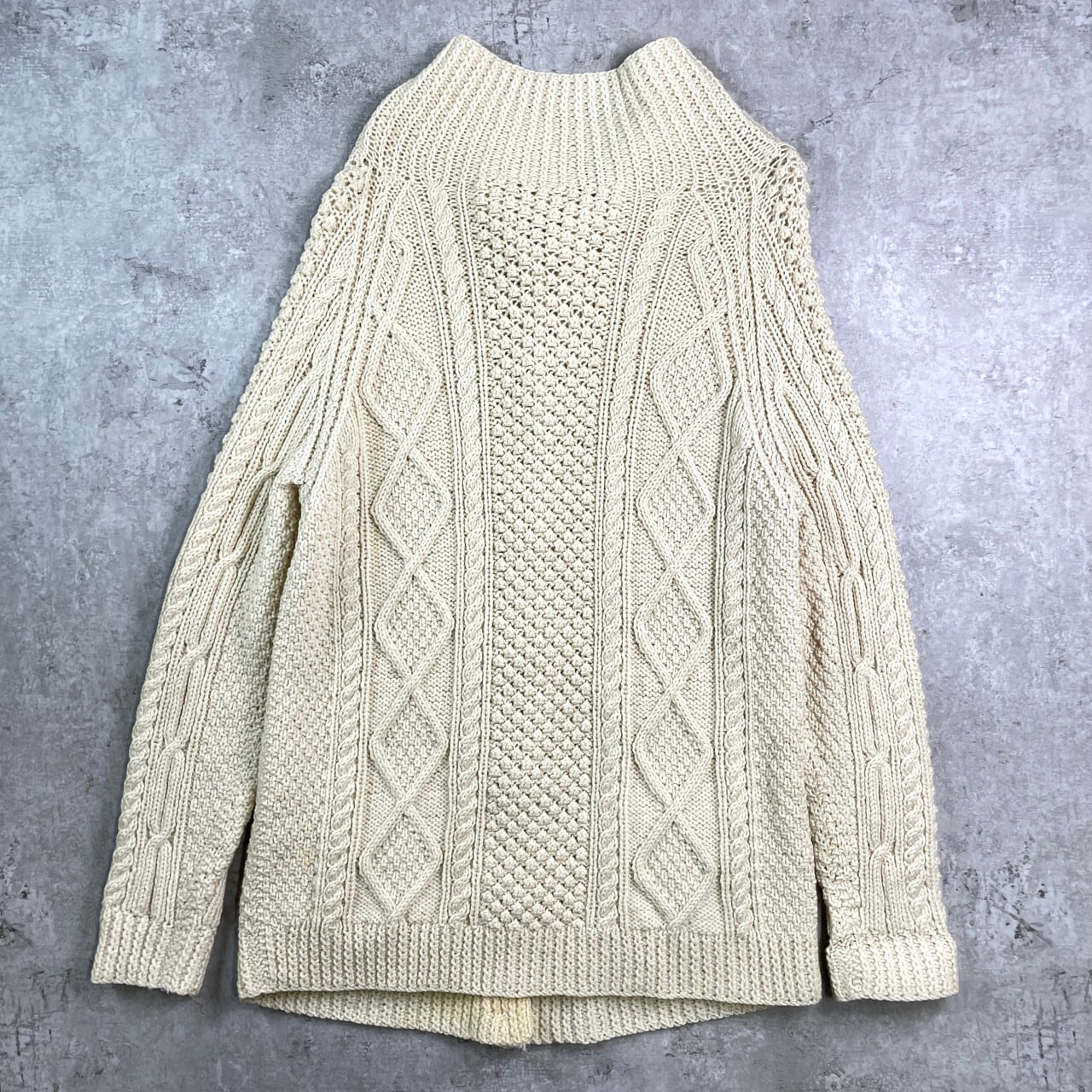 アランニット フィッシャーマンニット vintage vintage