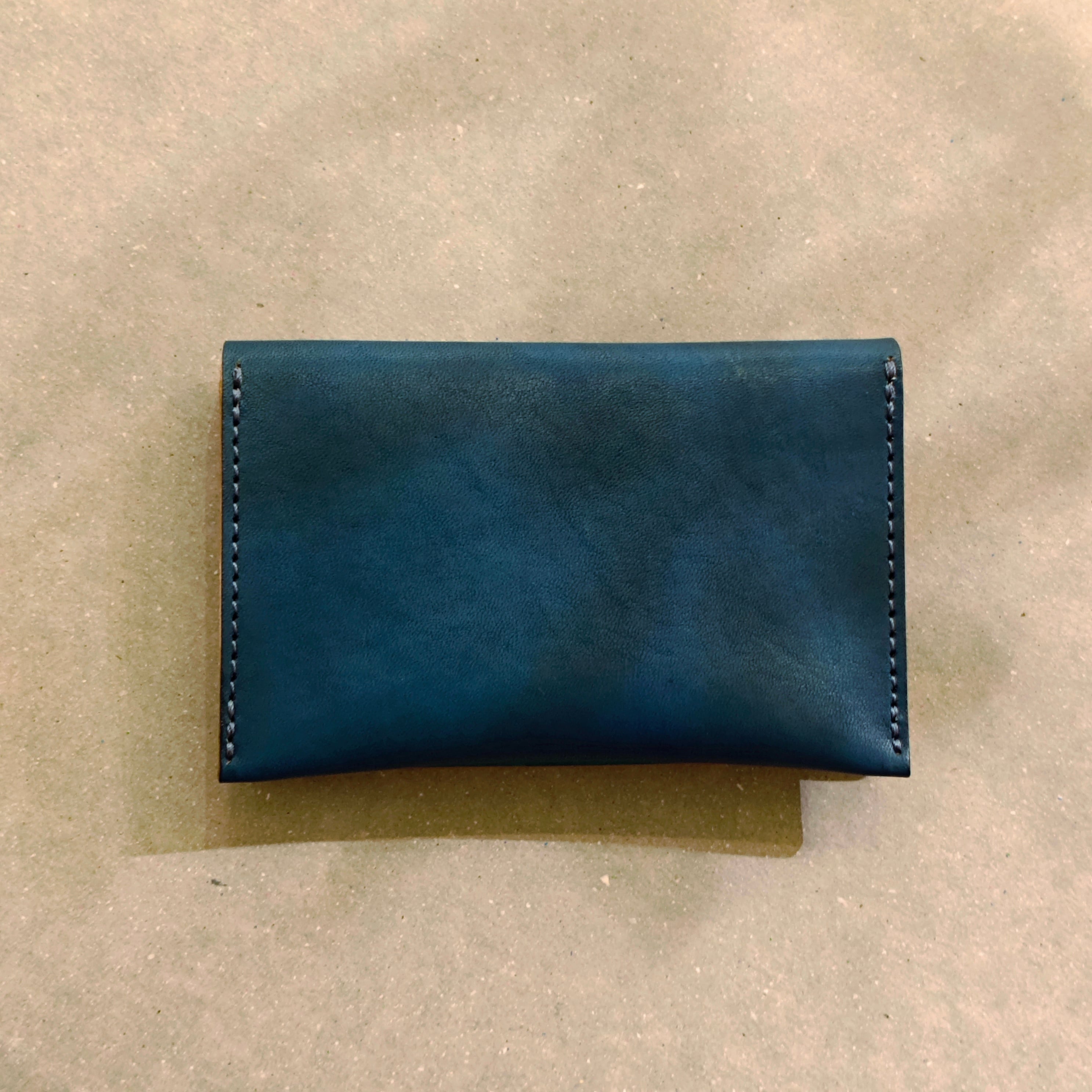 名刺入れ（瑠璃色 / RURI IRO) x (水縹 / MIZUHANADA) 名入れ ギフト