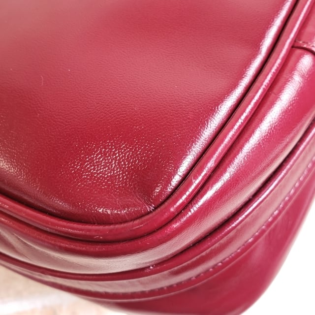 クレージュ ☆ ヴィンテージ レザー ショルダーバッグ フランス製