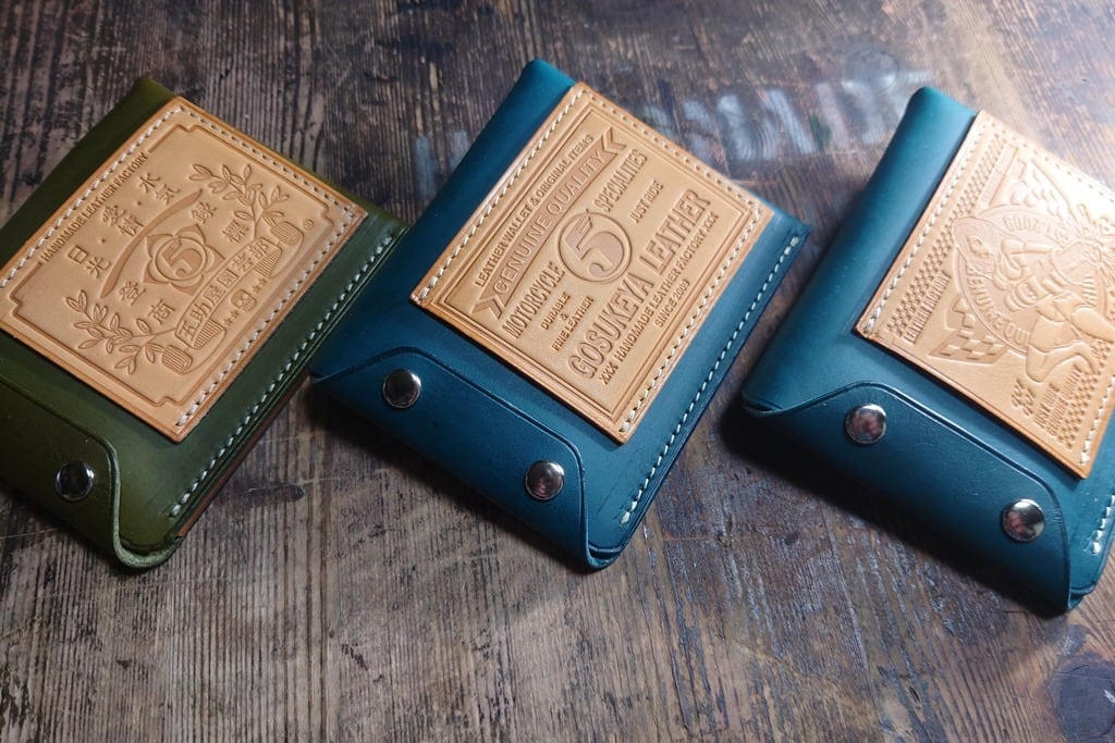 ライダースミニウォレット改 手縫いモデル Hand-sewn model | 五助屋レザー