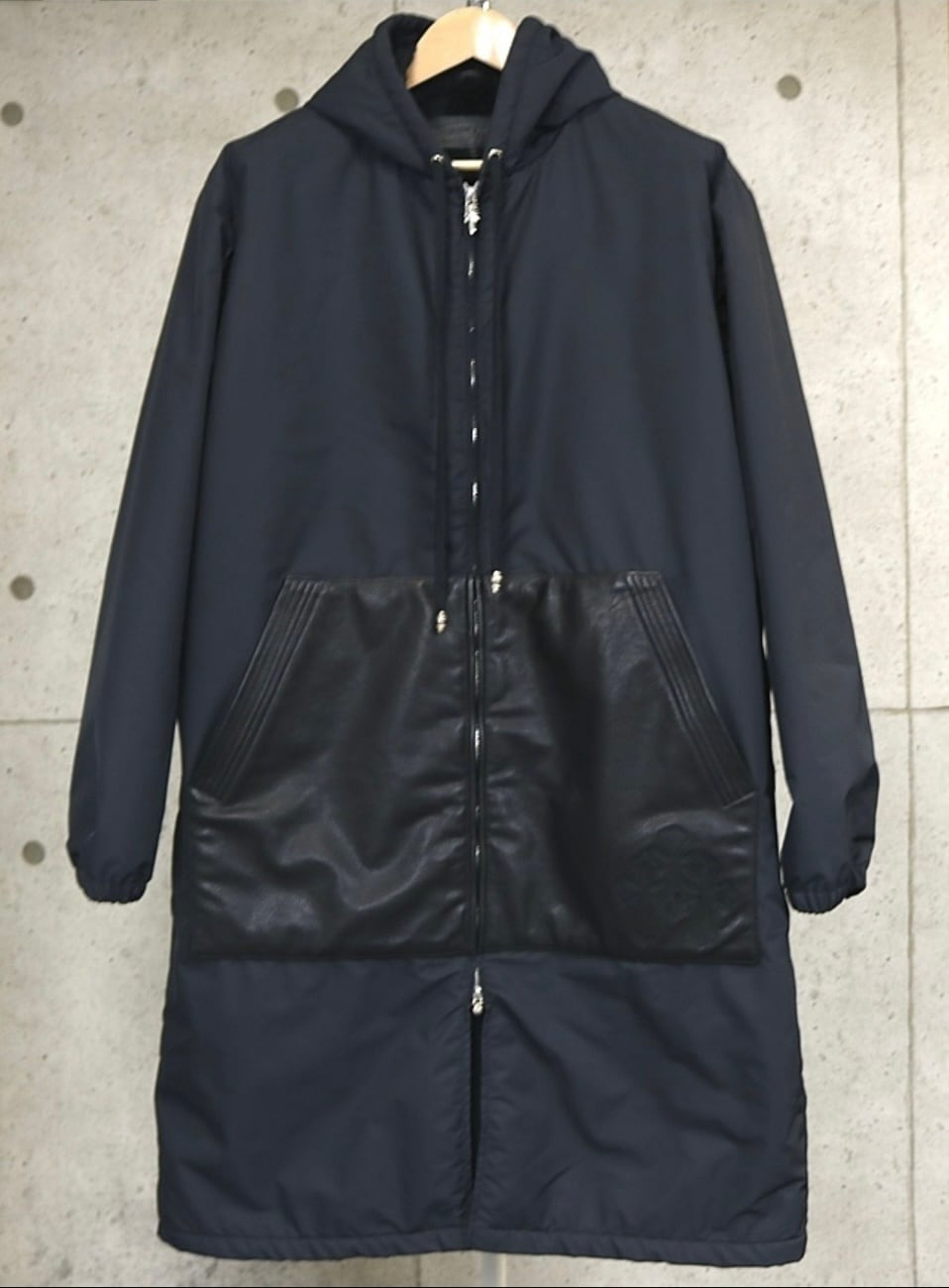 CHROME HEARTS クロムハーツ キムタク着 レザーダウンベスト STIFF