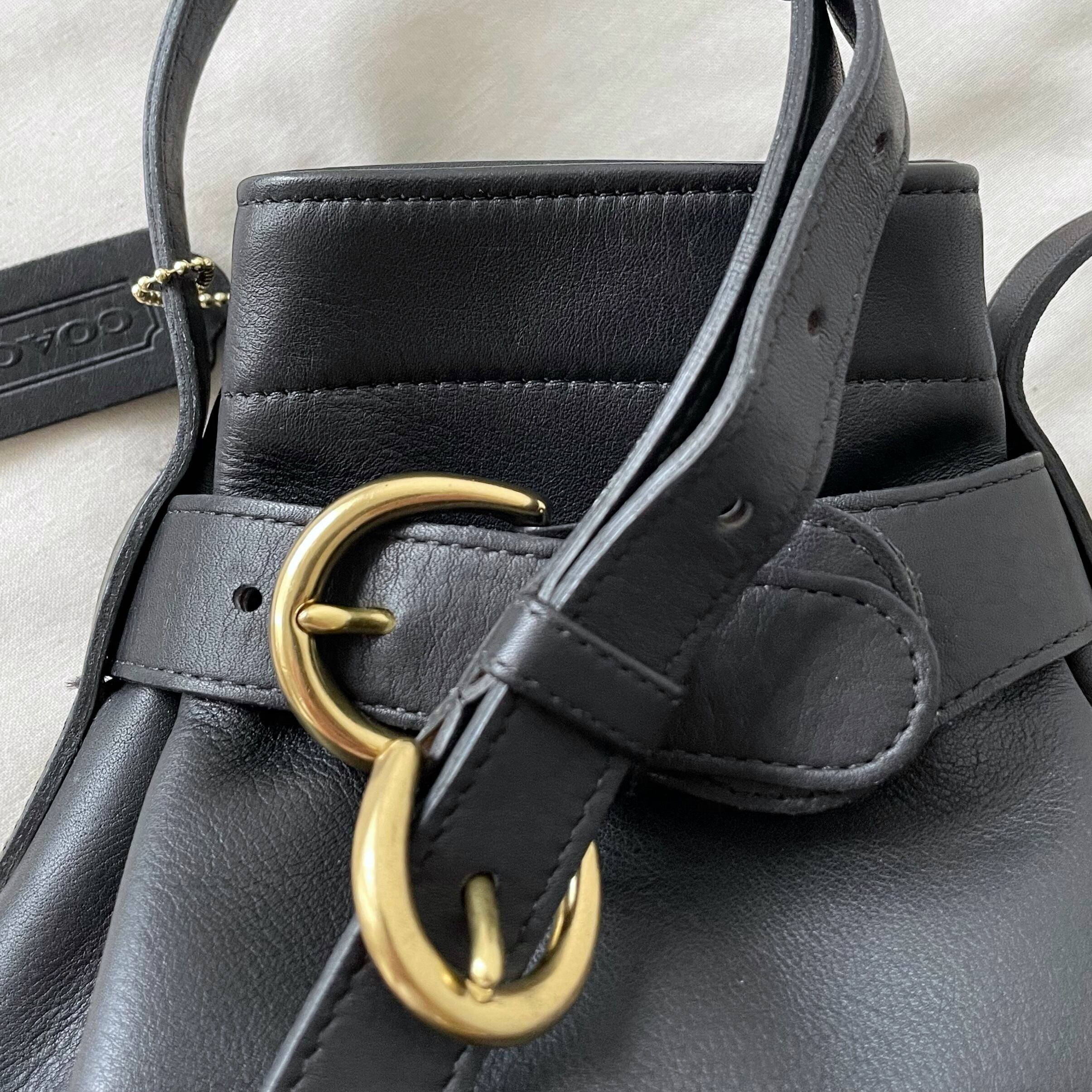 RARE VINTAGE COACH (OLD COACH オールドコーチ) SOHO BELTED POUCH IN