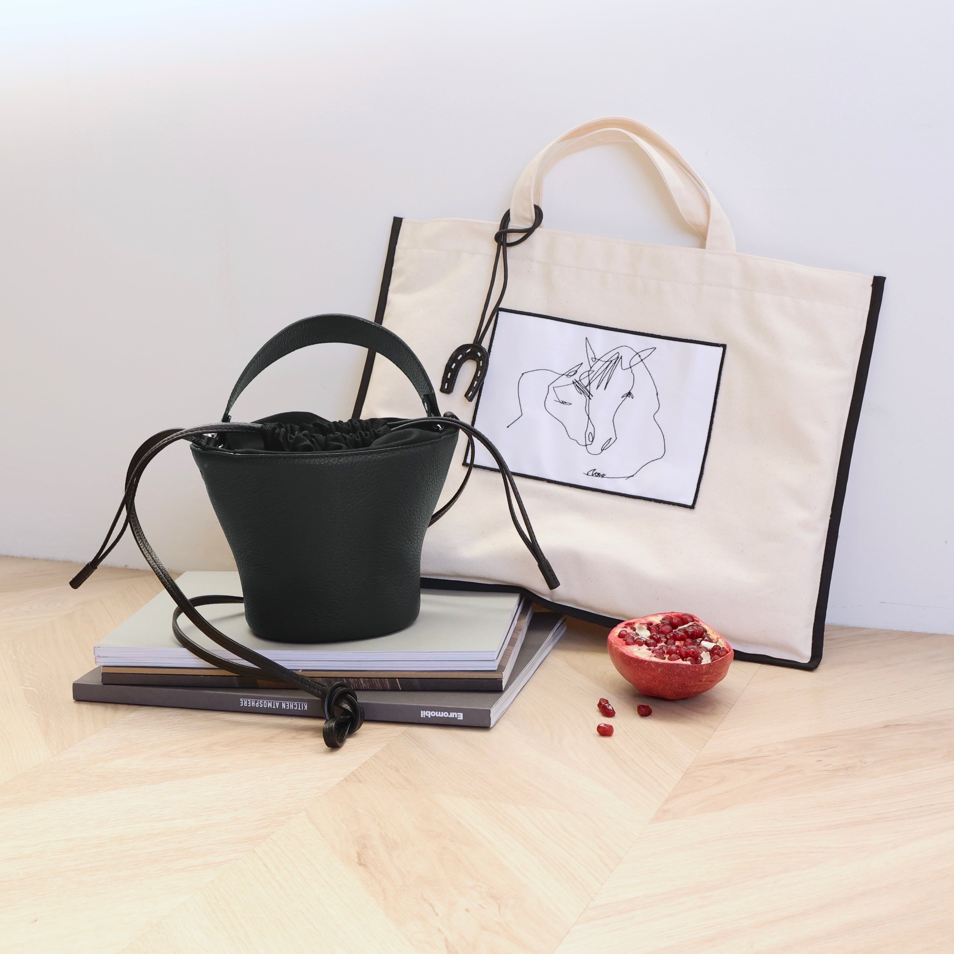 Pottery Bag/ALL BLACK | ayako