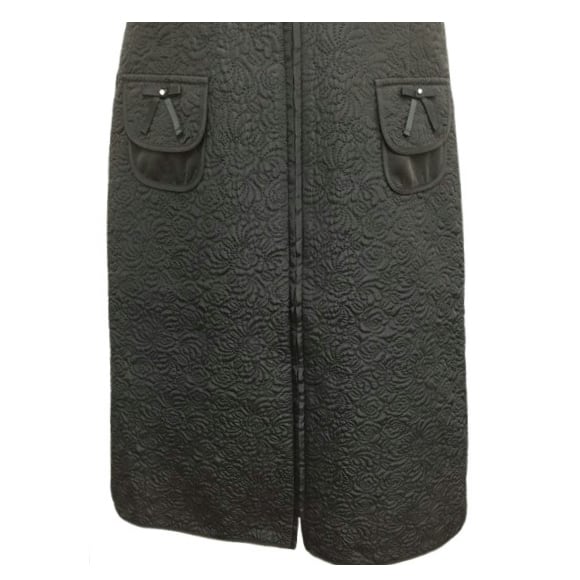 スーパービューティー ワンピース キルティング 切替 前あき 2526014