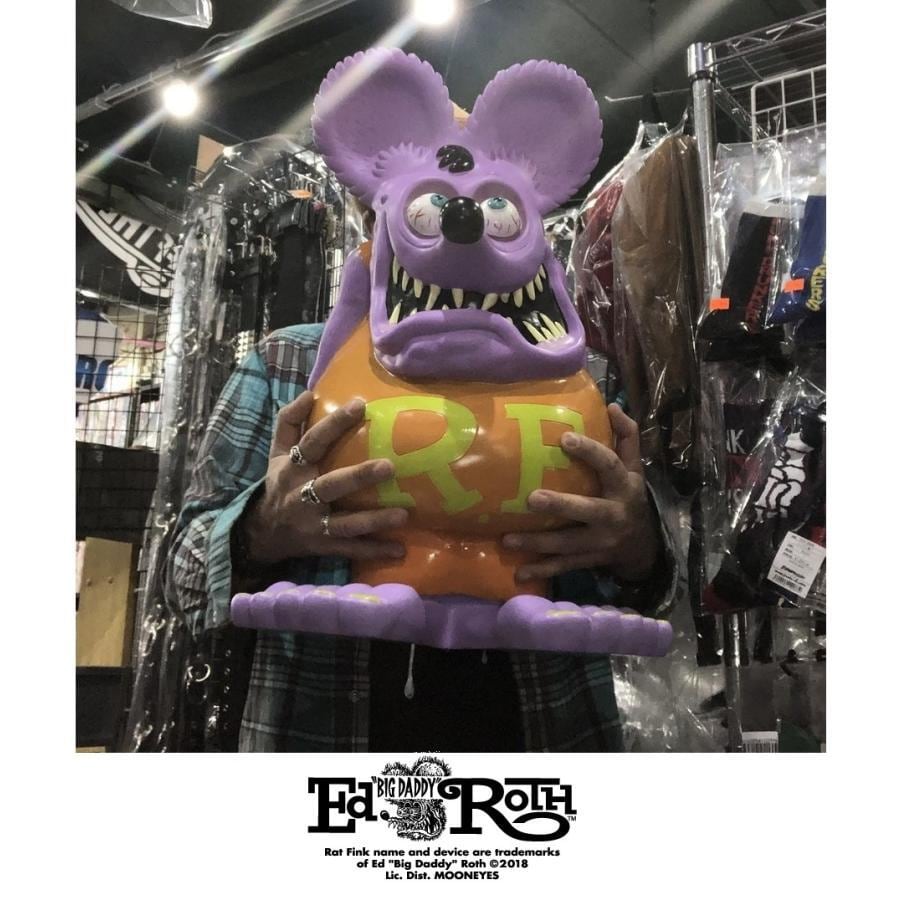 RATFINK 】ラットフィンク ジャンボコインバンク パープル FUNKO