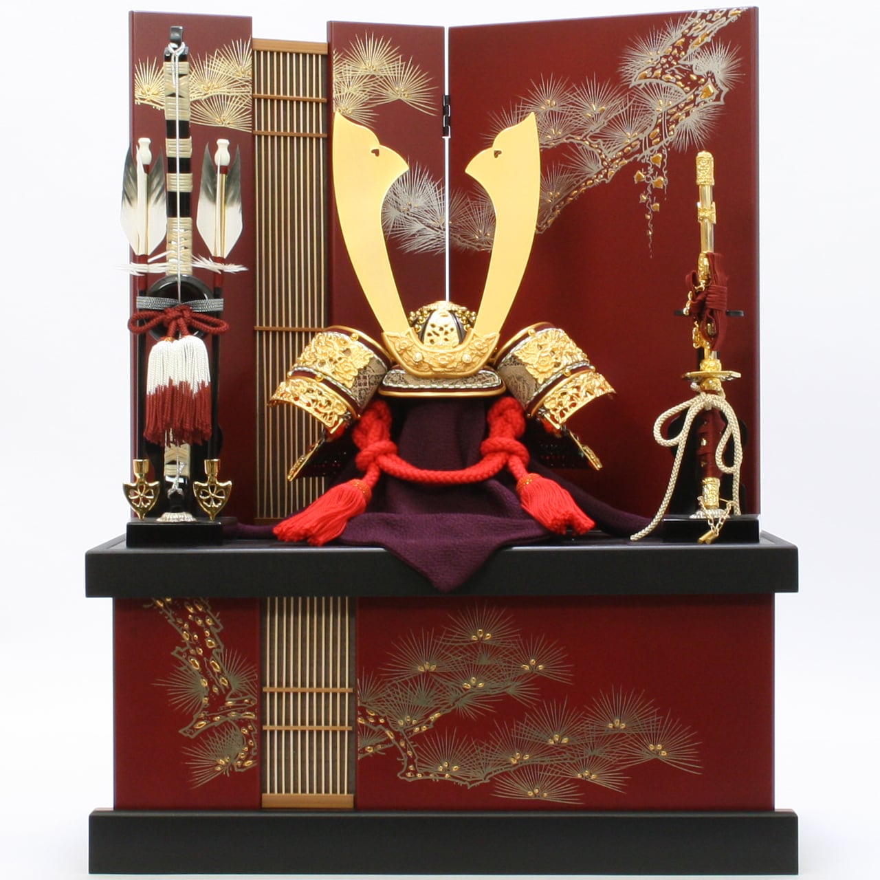 純金箔押兜シリーズ | 人形の松屋