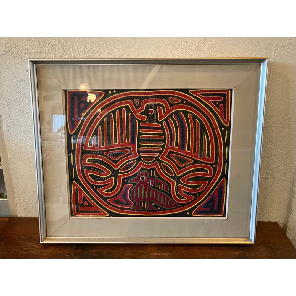 ヴィンテージ パナマ モラ刺繍 40's アートパネル】 | ALL TOMORROW'S