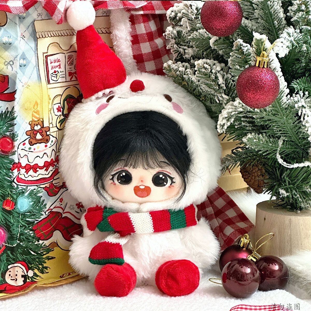 クリスマス あみぐるみ 白くま サンタ服 クリスマス あみぐるみ 白くま