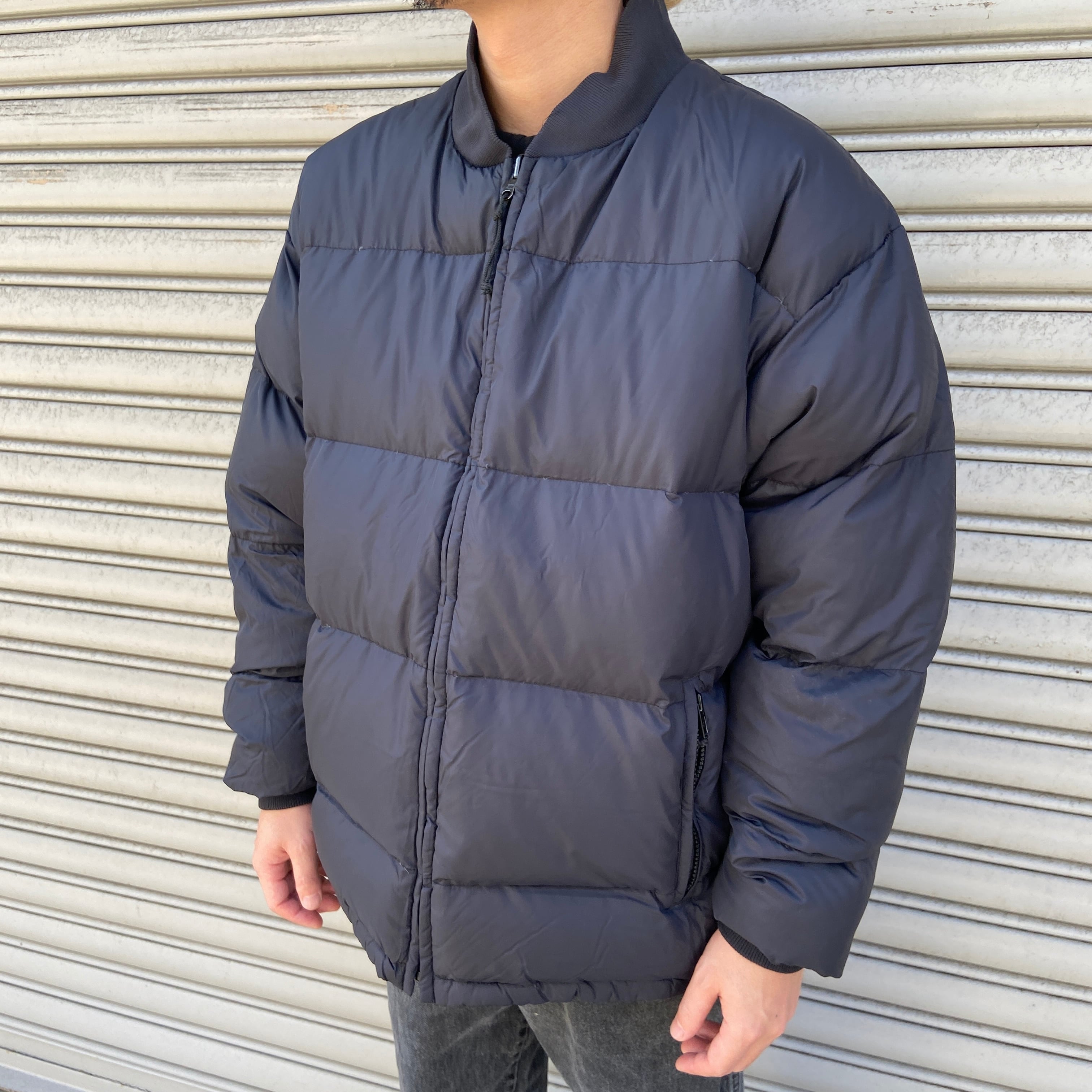 90s REI アールイーアイ レイ ダウンジャケット 黒タグ ブラック XL