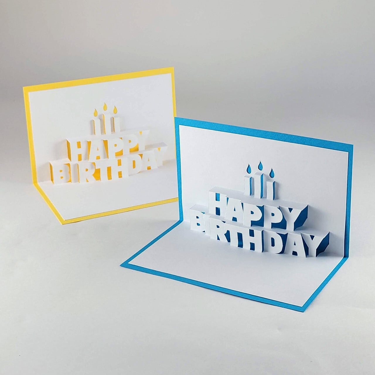 ポップアップカード】HAPPY BIRTHDAYの文字が飛び出す！バースデー