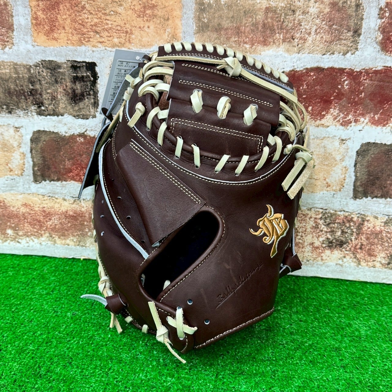 和牛JB】WAGYU JB 硬式キャッチャーミット JB23-002NBRN 高校野球対応