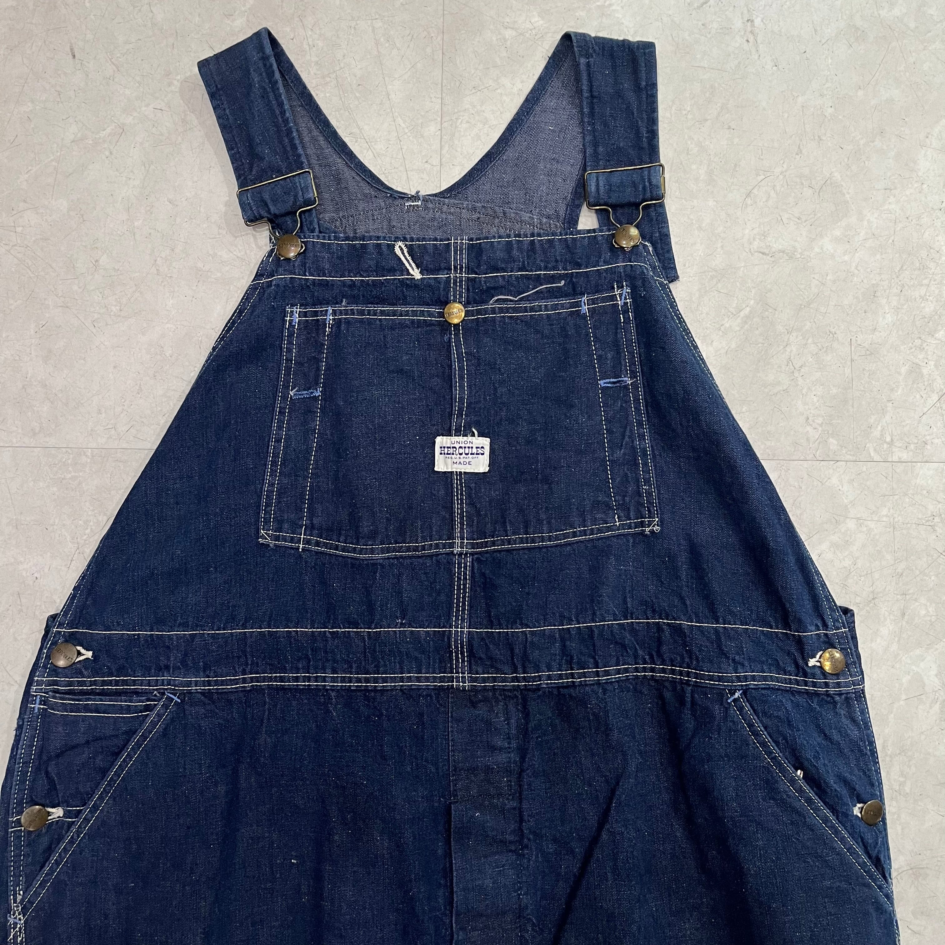 50s HERCULES Denim Overall 50年代 ヘラクレス デニム オーバーオール