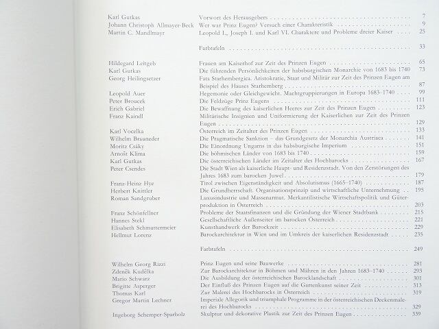 洋書◇オイゲン王子とバロック様式のオーストリア写真集 本 絵画 建築