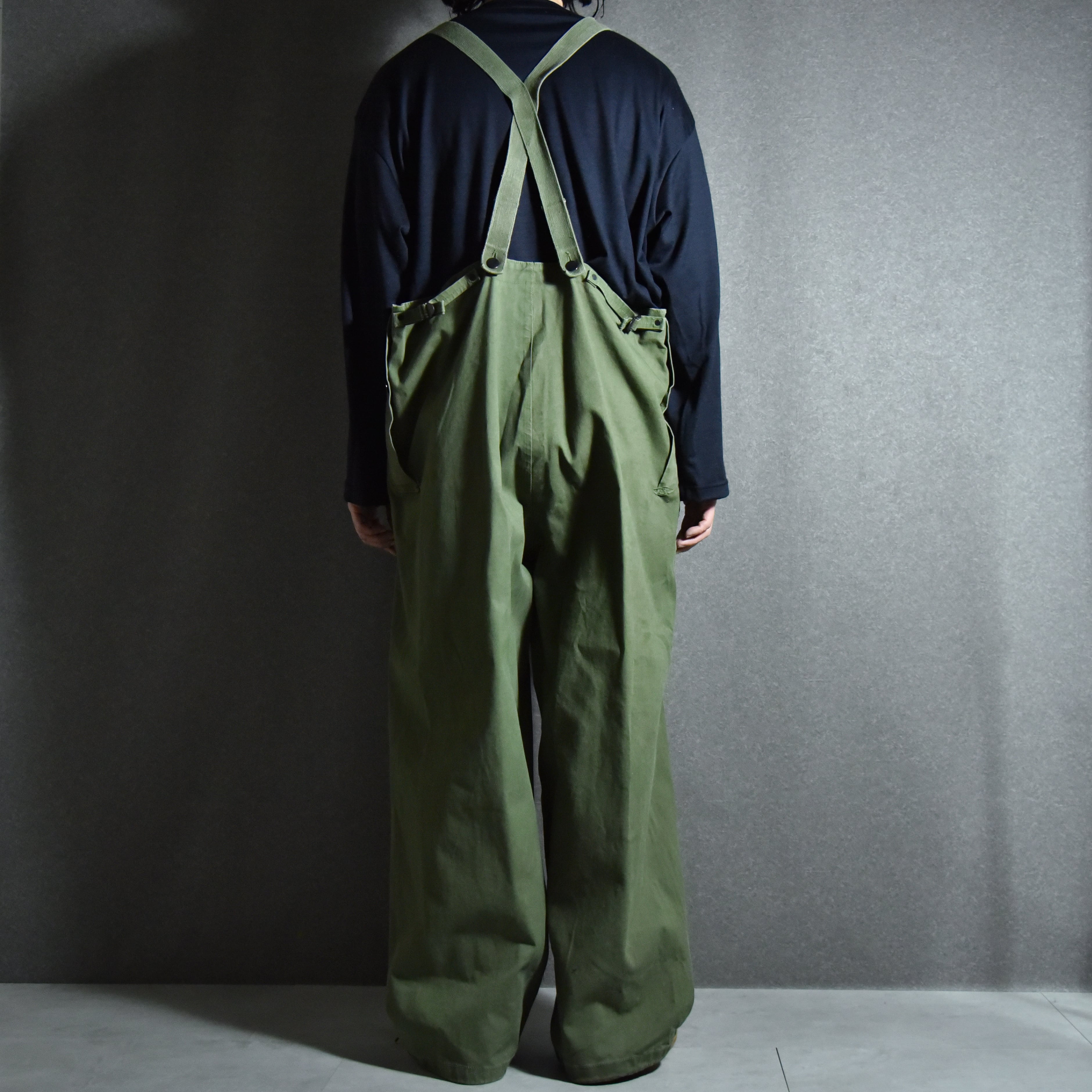 40s US Navy N-2 Deck Pants アメリカ軍 デッキパンツ オーバーオール