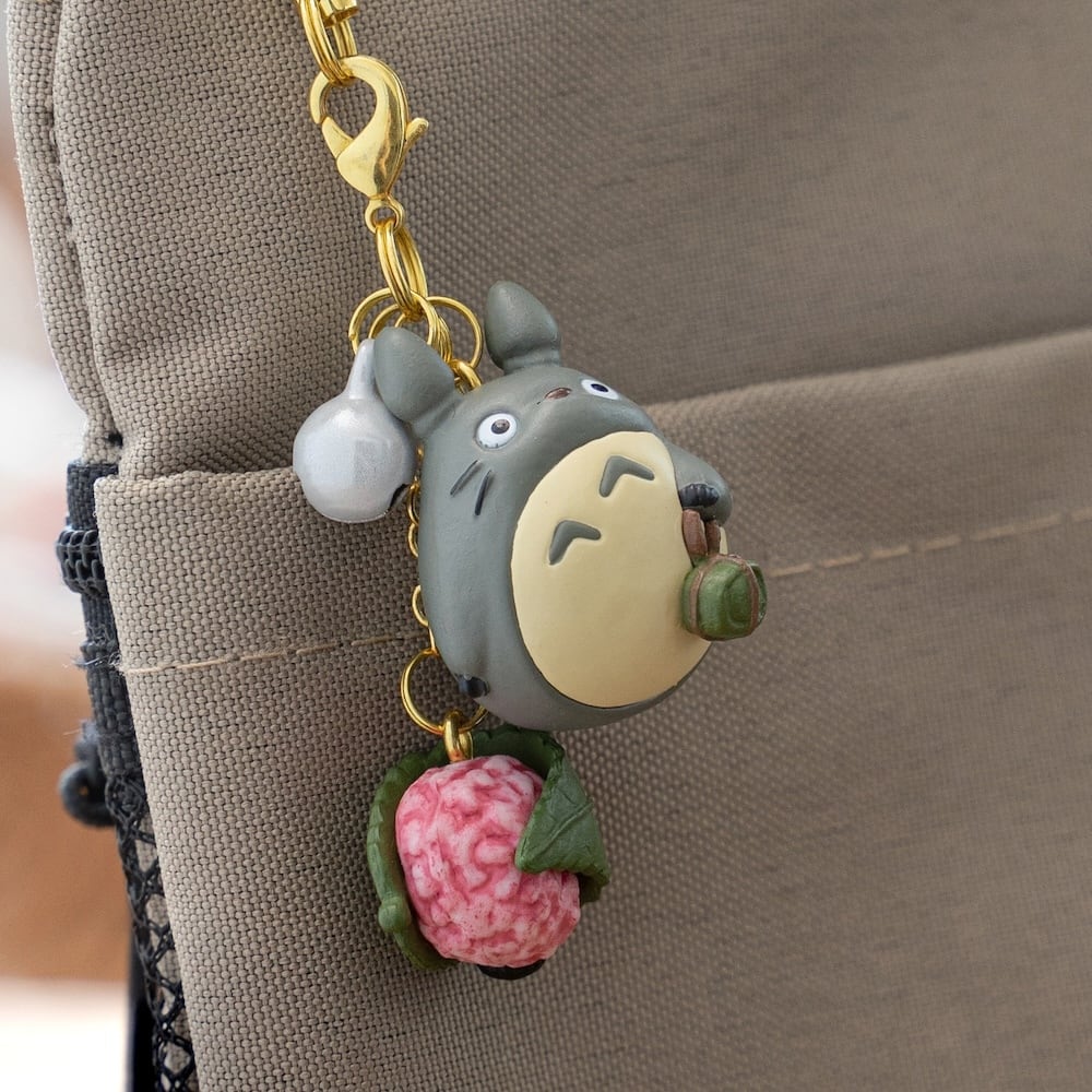 新品】ジブリ美術館 トトロ柄ブランケット グレー&小トトロ